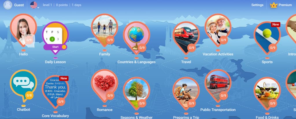 شراء اشتراك Mondly