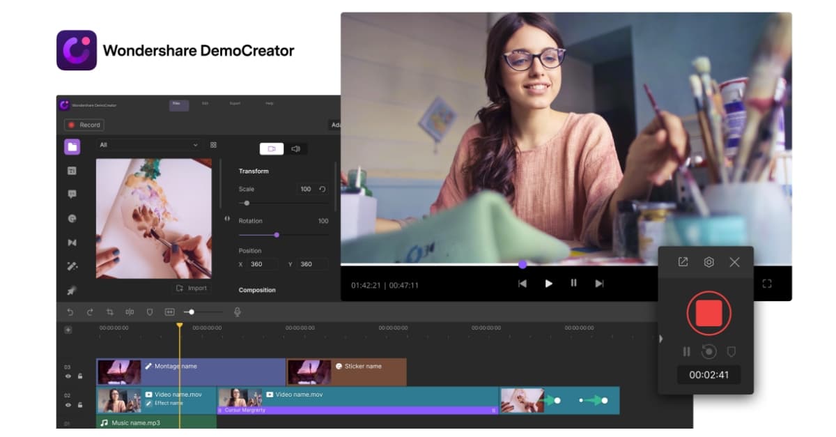 شراء اشتراك Wondershare DemoCreator