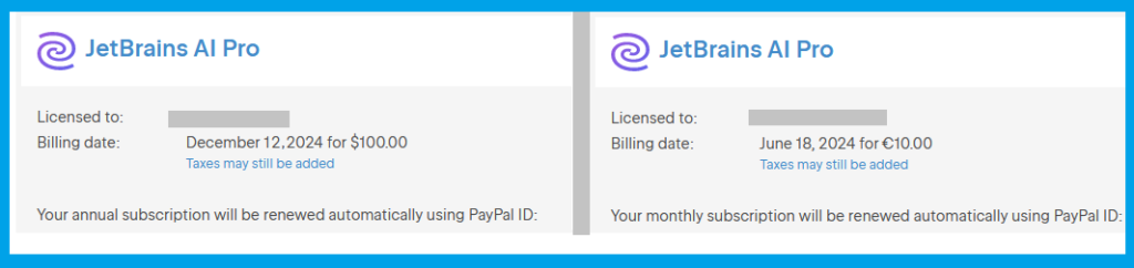 شراء اشتراك و ترخيص Jetbrains شراء اشتراك و ترخيص Jetbrains