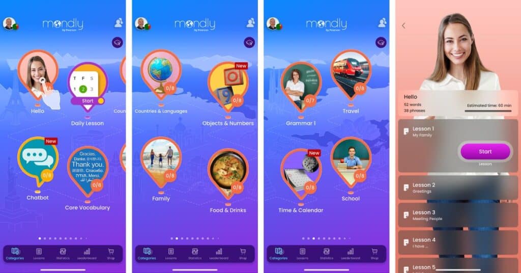 شراء اشتراك Mondly