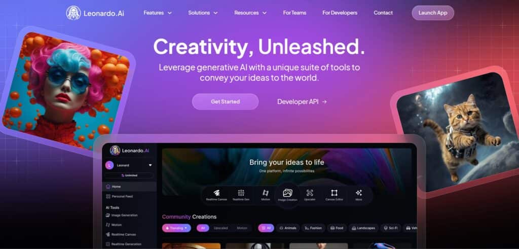 اشتراك Leonardo AI