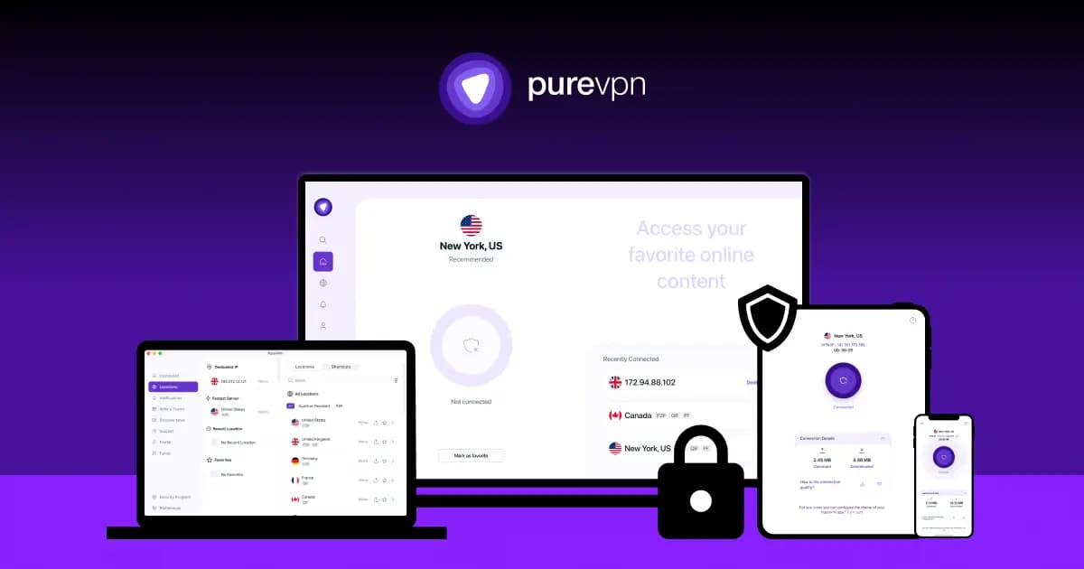 شراء اشتراك PureVPN